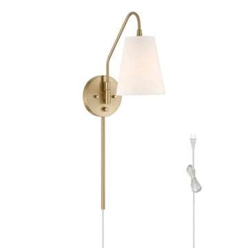 Valley Park 1 Light Large 6 Inch Pin up Sconce Lighting Hunter Alturas Gold 